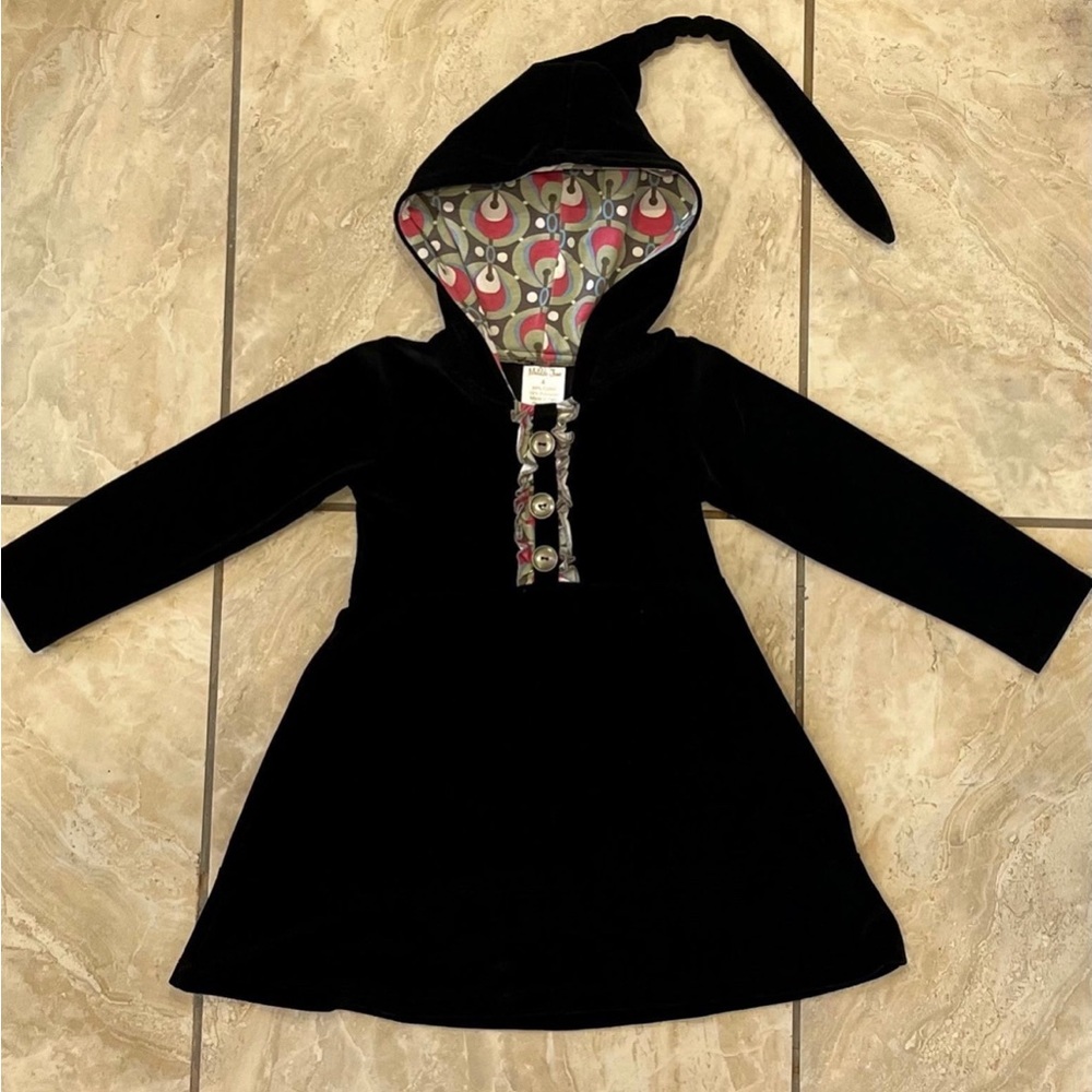 Matilda Jane black hooded dress 4